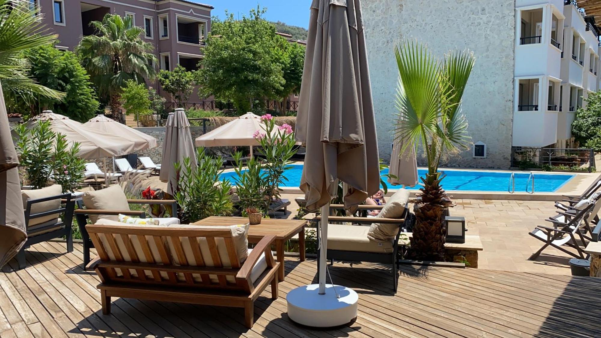 True Blue Boutique Hotel Kalkan Bagian luar foto