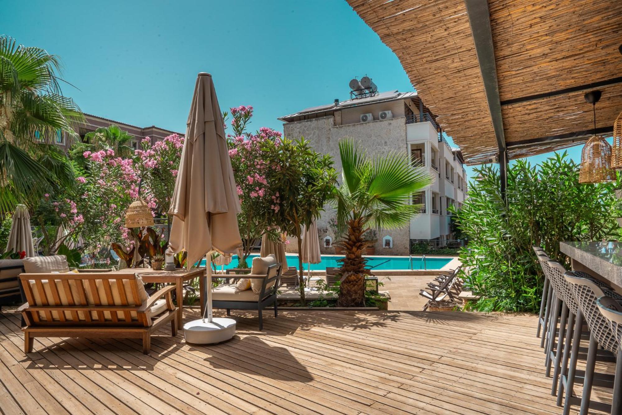 True Blue Boutique Hotel Kalkan Bagian luar foto