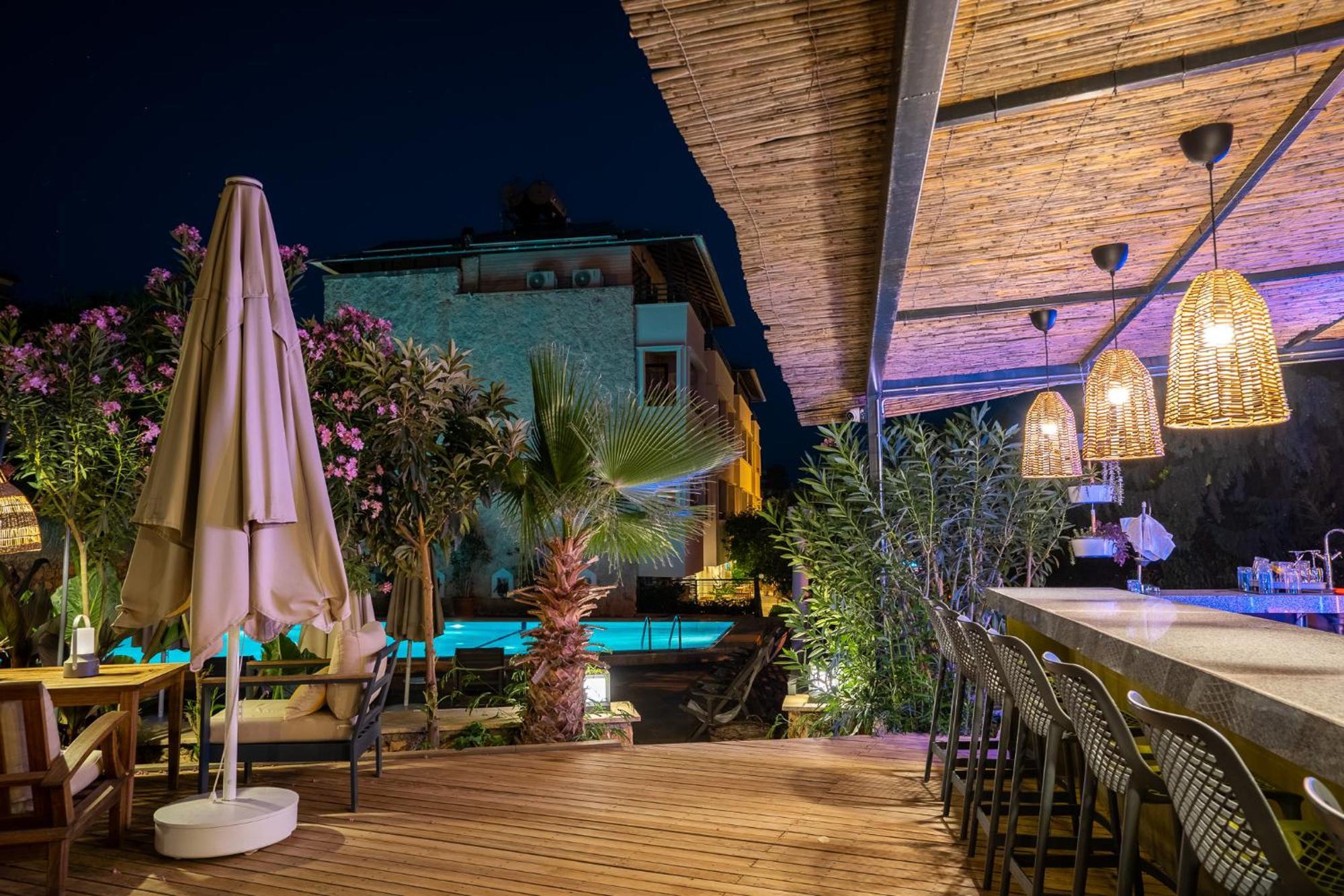 True Blue Boutique Hotel Kalkan Bagian luar foto