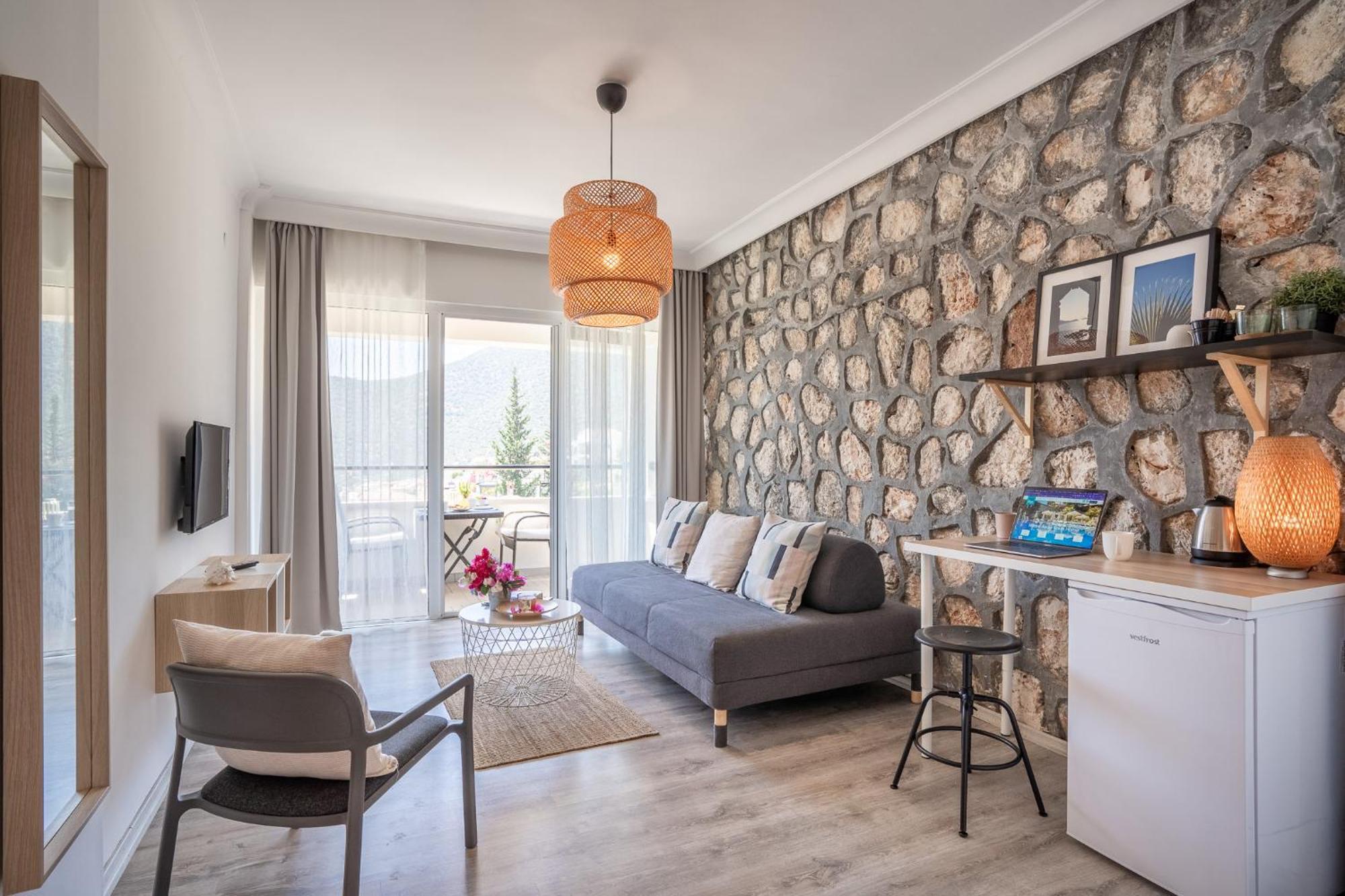 True Blue Boutique Hotel Kalkan Bagian luar foto